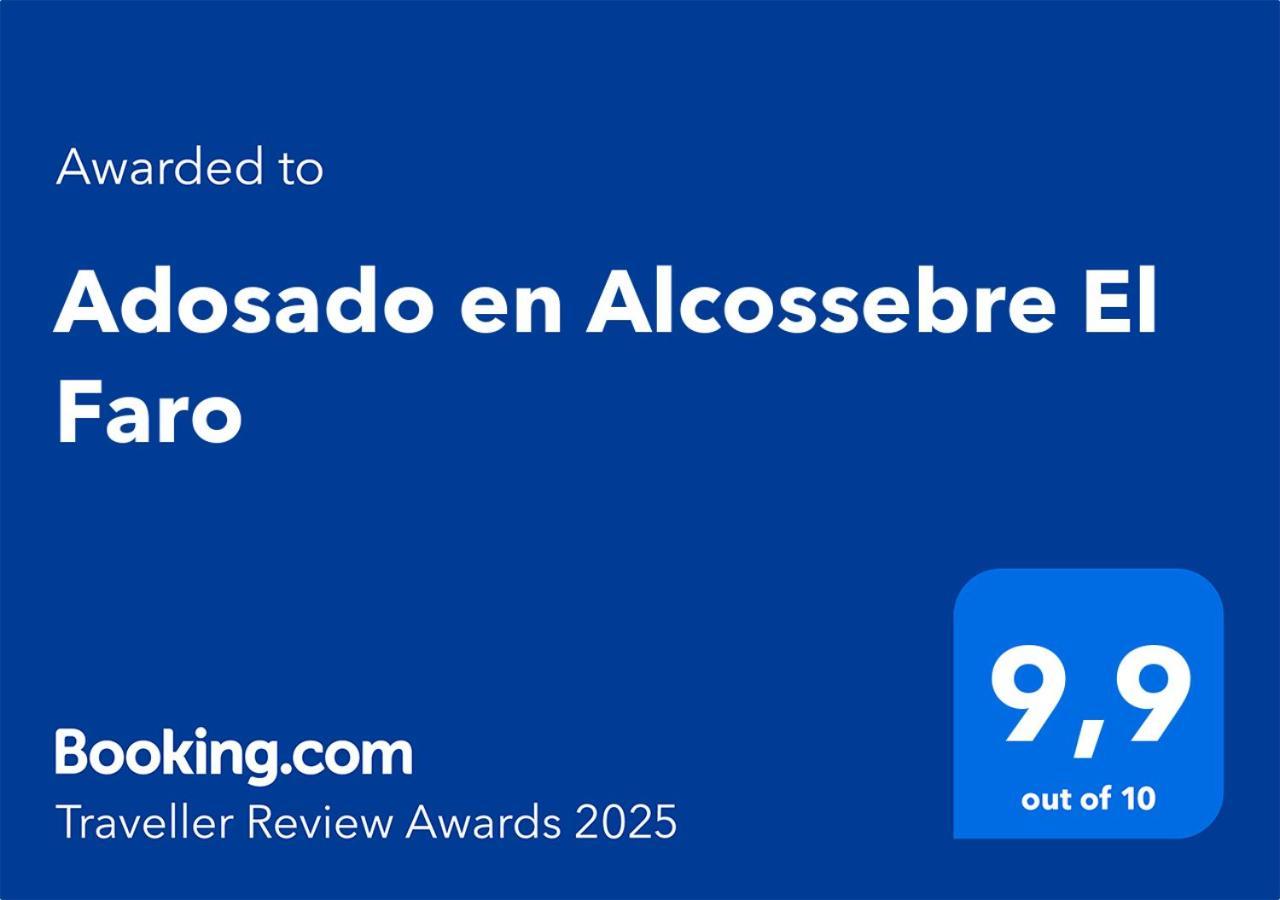 Adosado En Alcossebre El Faro Villa Luaran gambar